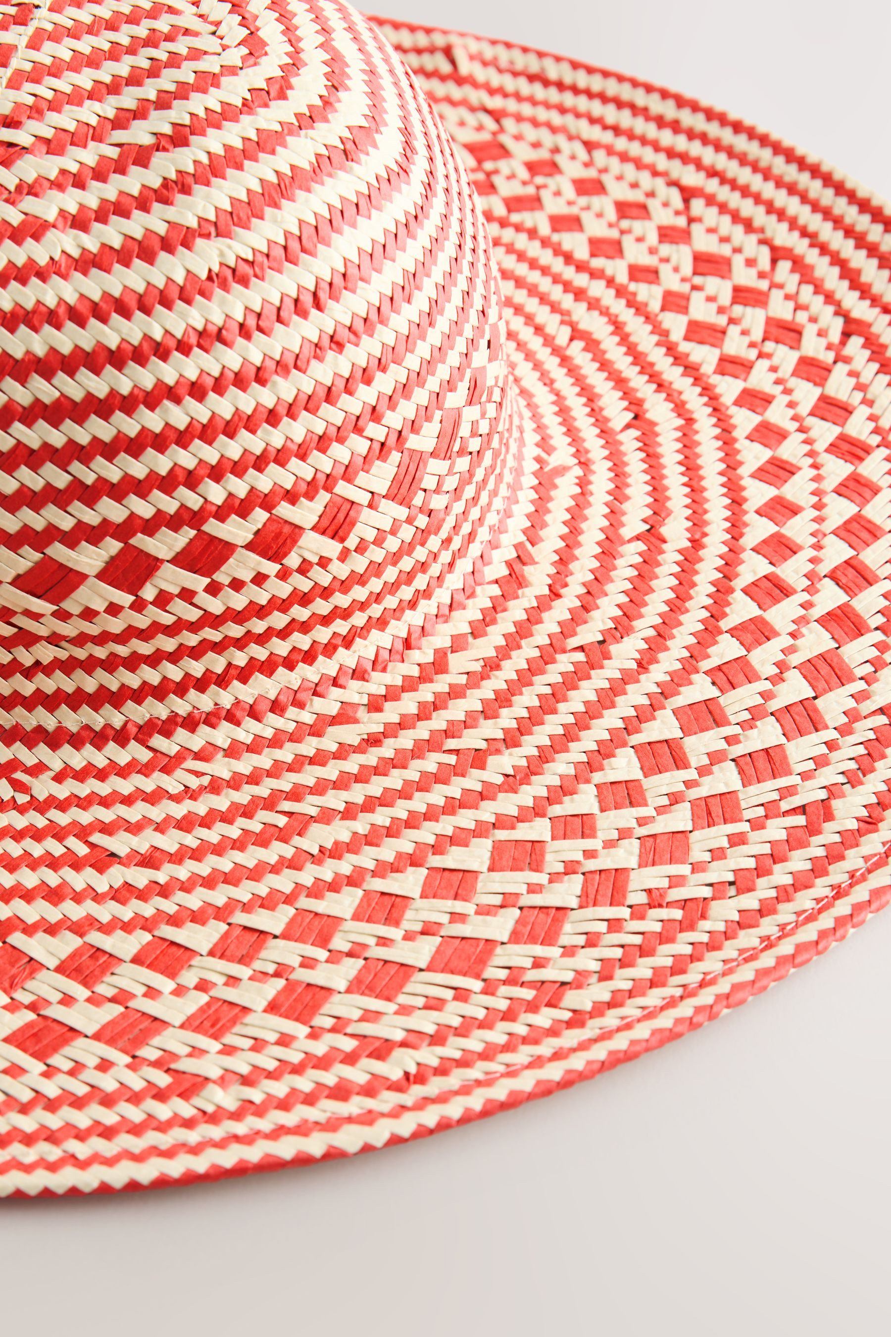 Next Strohhut Übergroßer Raffia-Strohhut (1-St)