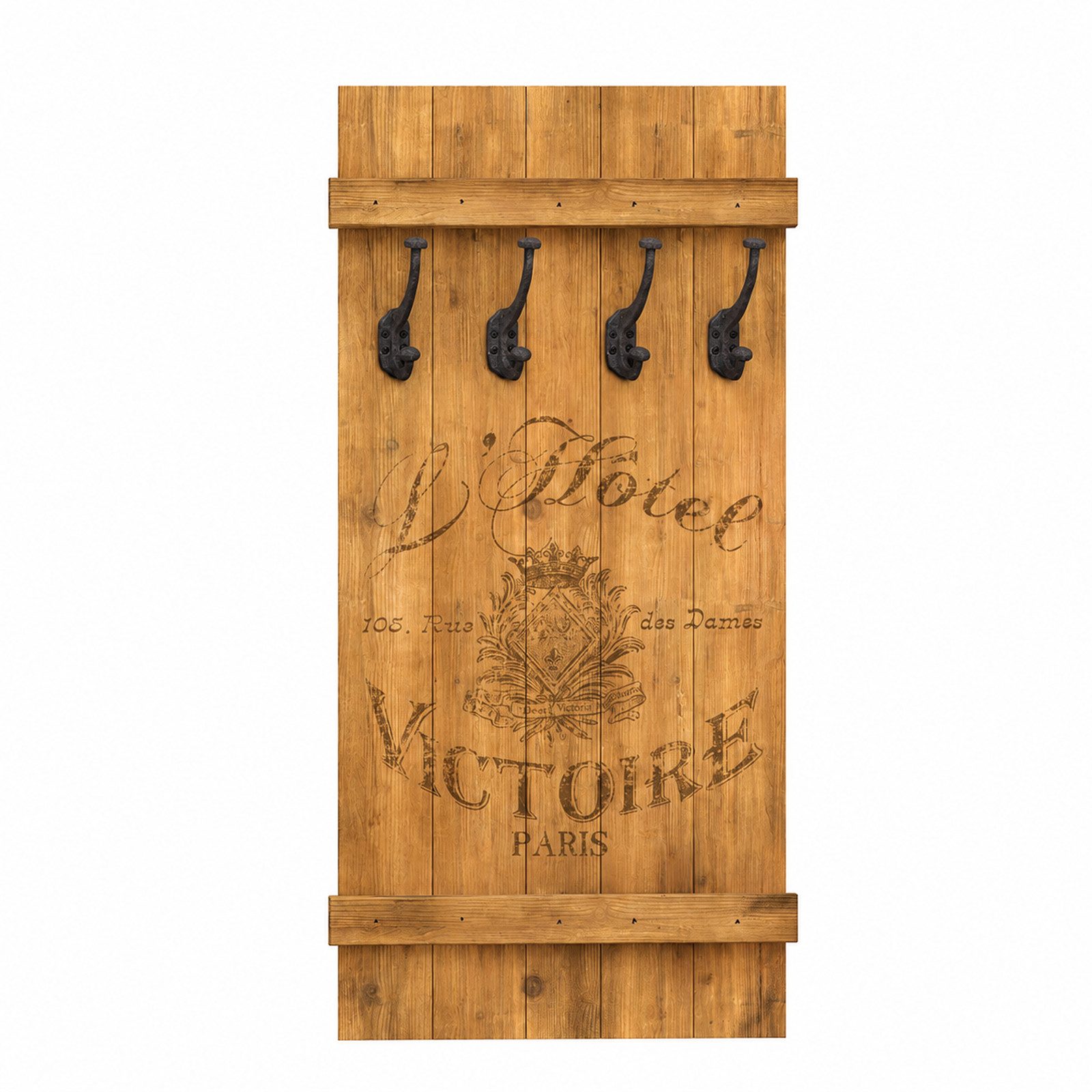 HTI-Line Garderobenpaneel Garderobe Victoire (Stück, 1 St., 1x Wandgarderobe, ohne Dekoration), Kleiderhaken
