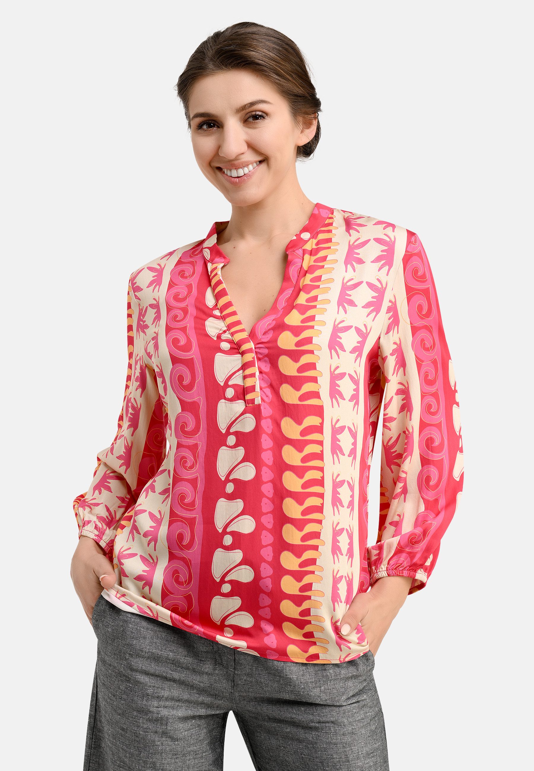 BICALLA Blusentop Bluse mit Ethno-Print in günstig online kaufen