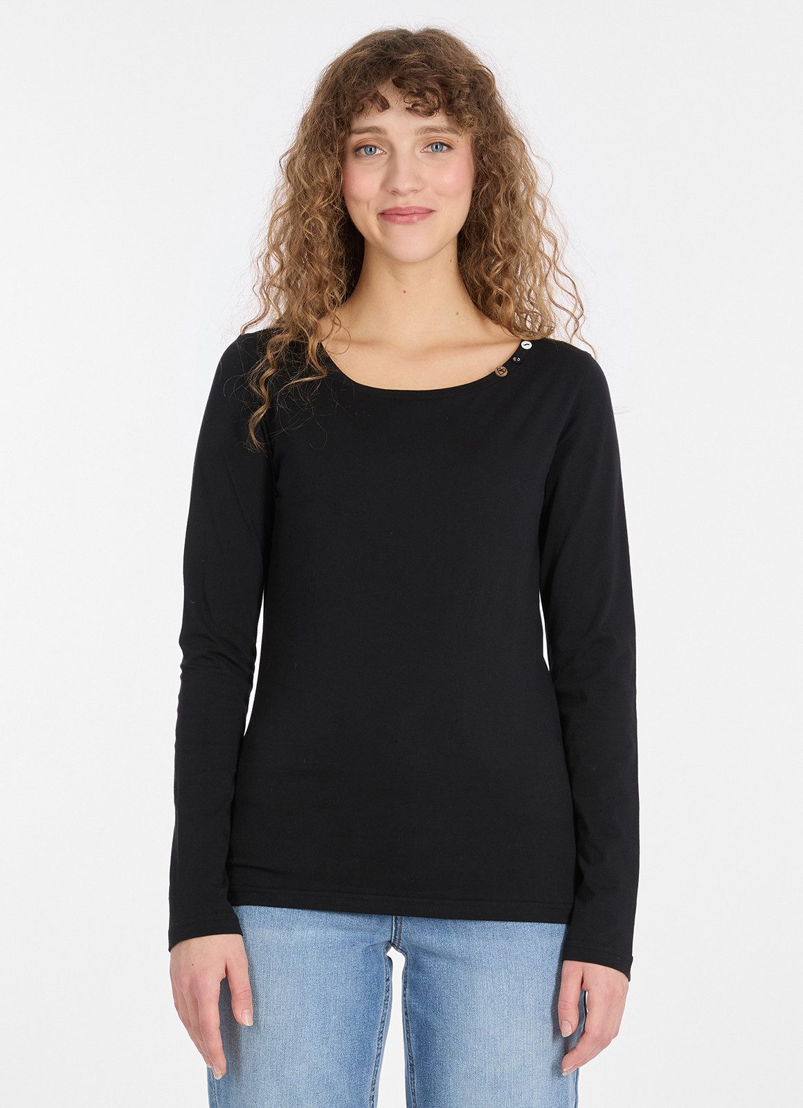 Ragwear Langarmshirt FLLORAH LONG GOTS mit günstig online kaufen