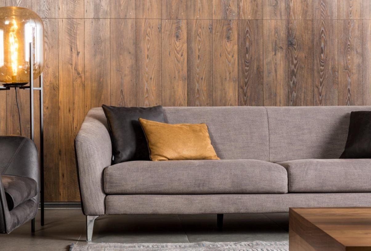 Couch 3 Design Wohnzimmer 1 Sofas Textil, Couchen JVmoebel Polster Sofa Teile Sofa Sitz