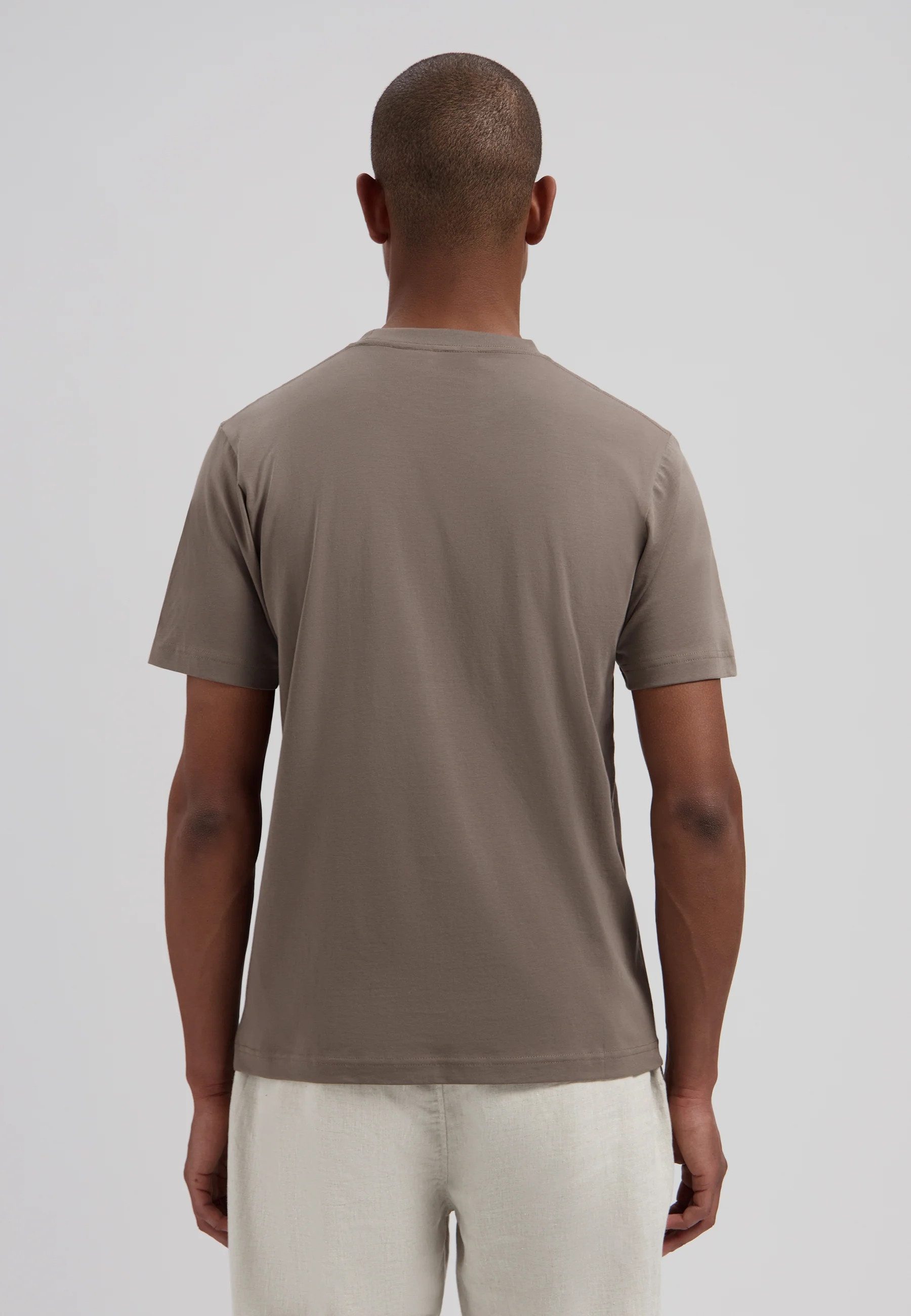 Dstrezzed Kurzarmshirt Herrenshirt - T-Shirt - Sommershirt in Unifarbe