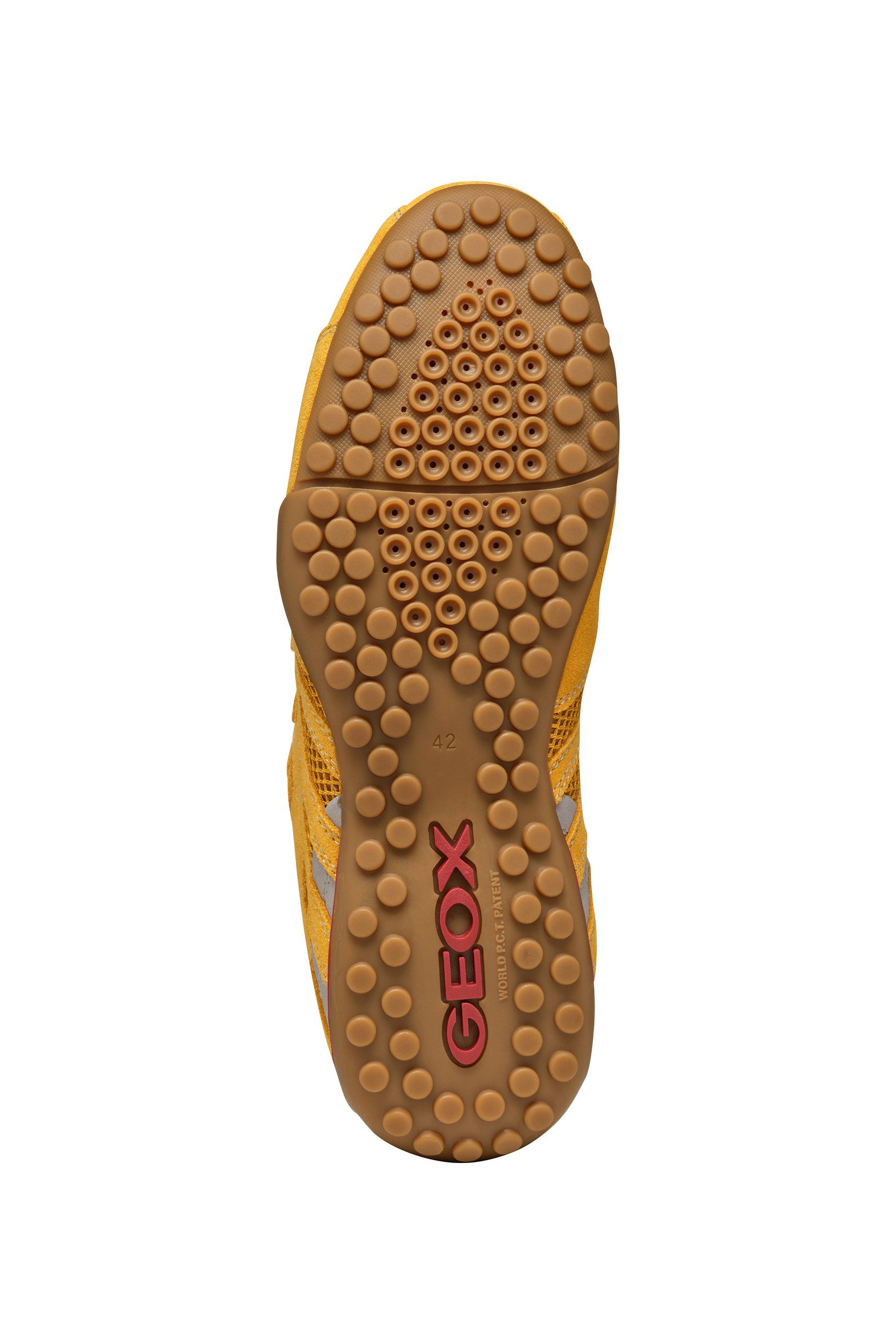 Geox U SNAKE ORIGINAL Sneaker Halbschuh, Freizeitschuh, Schnürer im Retro-Look