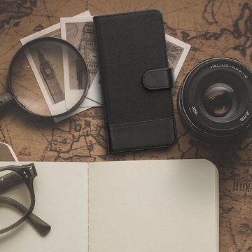 kwmobile Handyhülle Wallet Case für Ulefone Note 16 Pro, Hülle mit Ständer - Handyhülle Kartenfächer