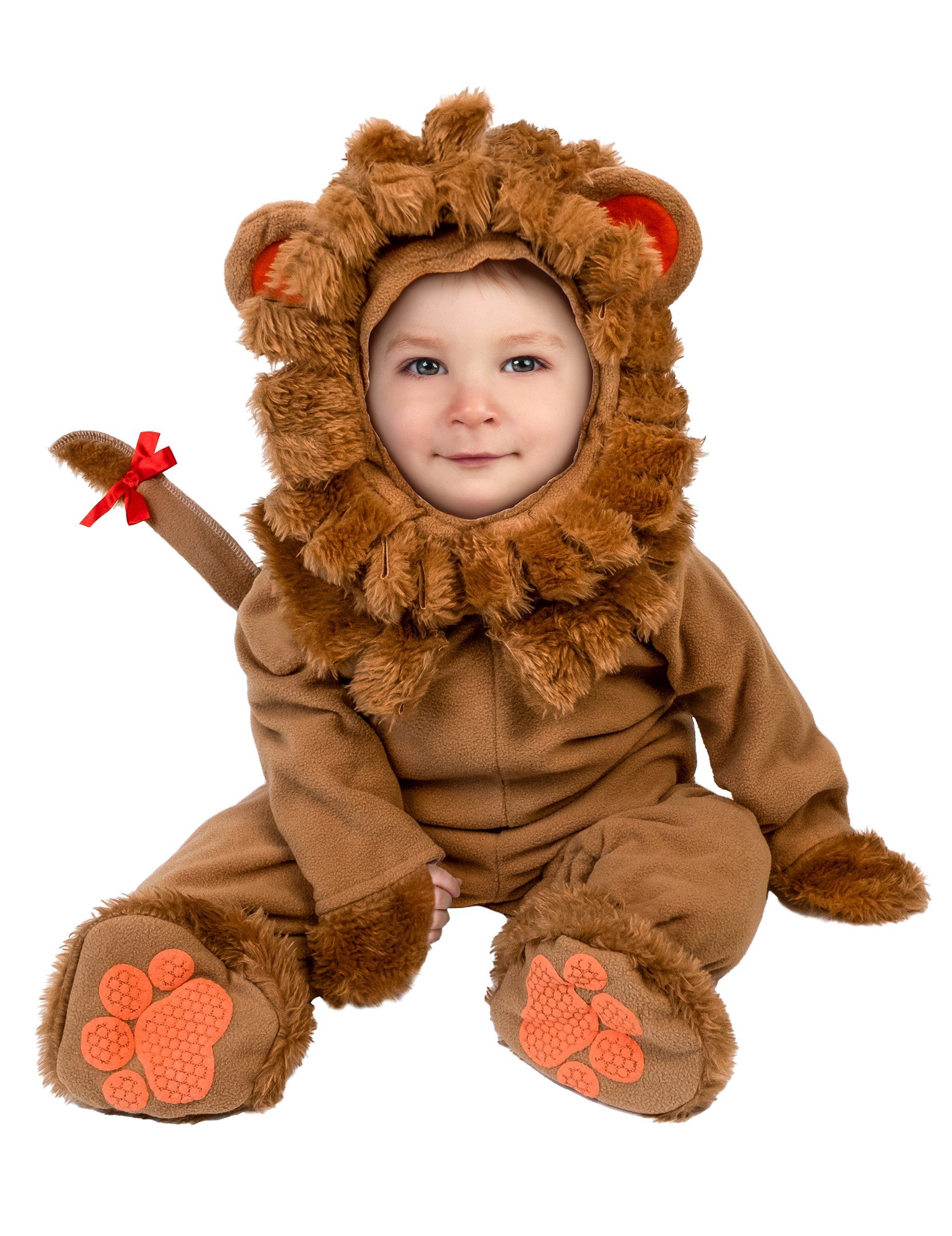 JADEO Kostüm Süsser Löwe Babykostüm braun