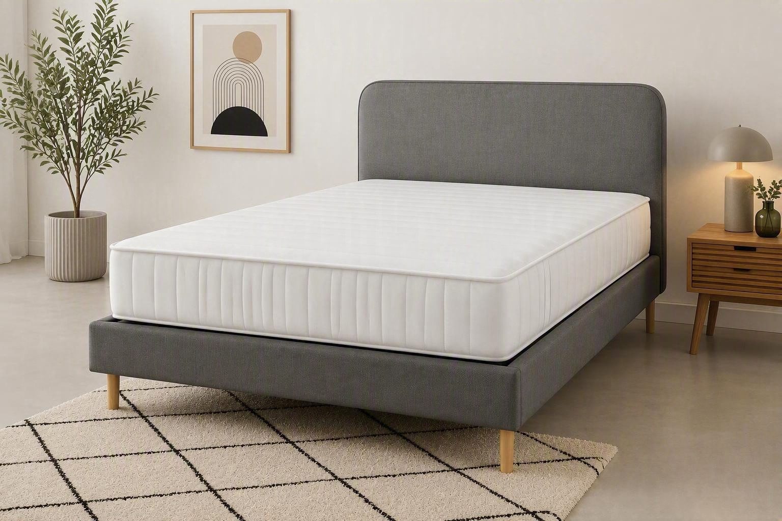 Taschenfederkernmatratze Matratze,7 Zonen, Federkernmatratze, Matratze mit integriertem Topper, OTTO home, 25 cm hoch, Matratze Torne Premium 25, Matratze 90x20 – Bild 2 von 4