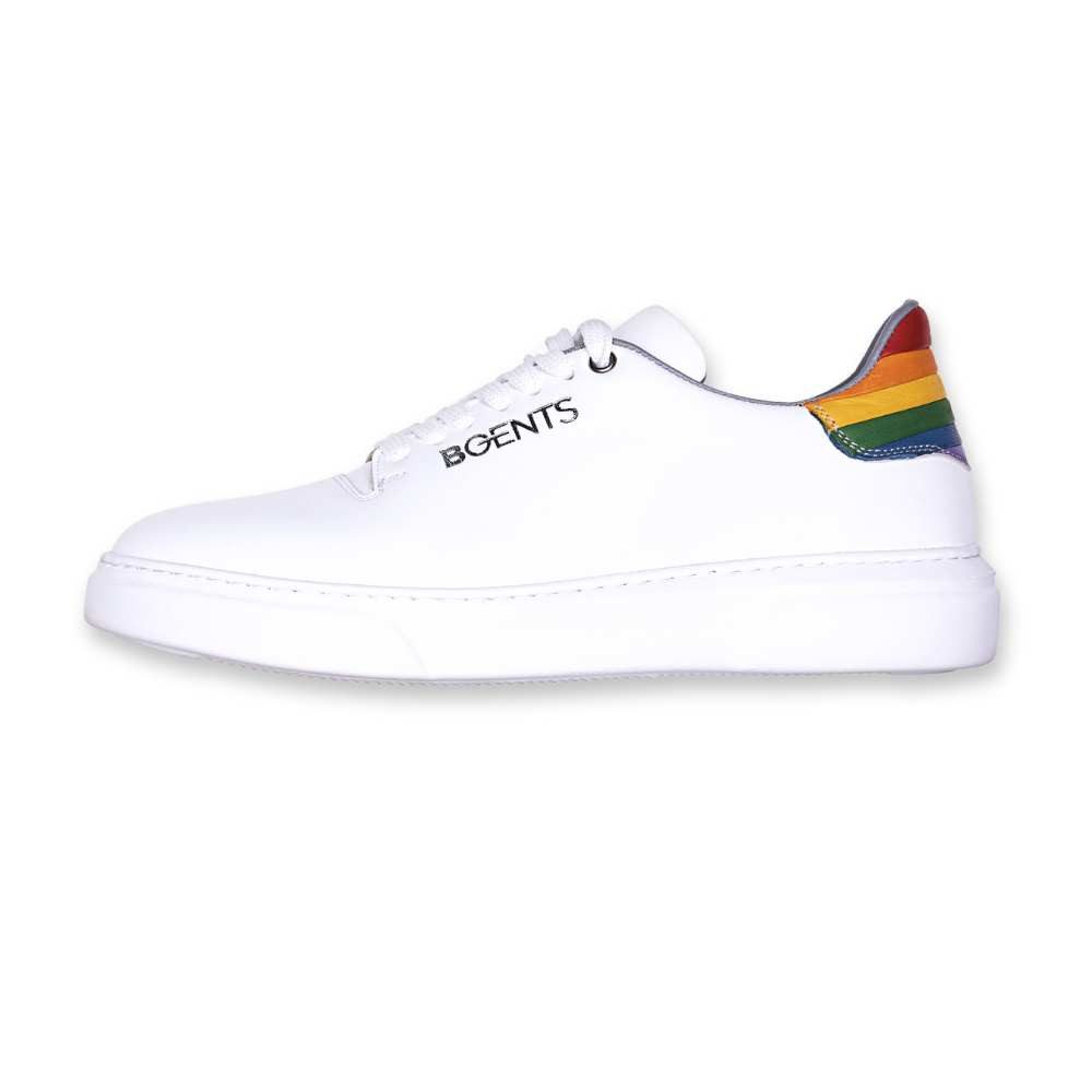 BGENTS Pride Sneaker Sneaker mit Pride-Farbe an der Ferse