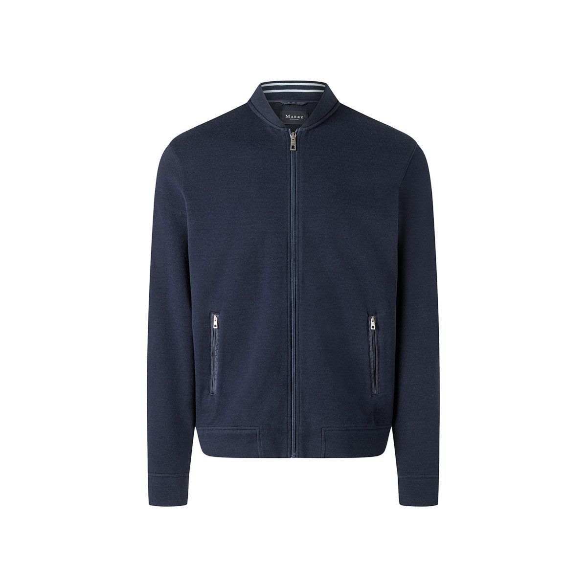 MAERZ Muenchen Strickfleecejacke Maerz Muenchen 636301 Strickjacke Herren Bekleidung