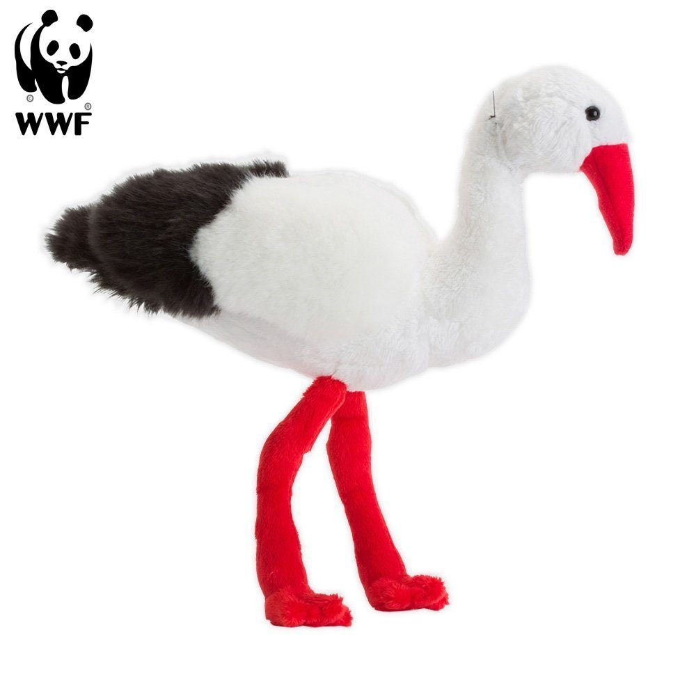 WWF Kuscheltier Plüschtier Storch (23cm), stehend