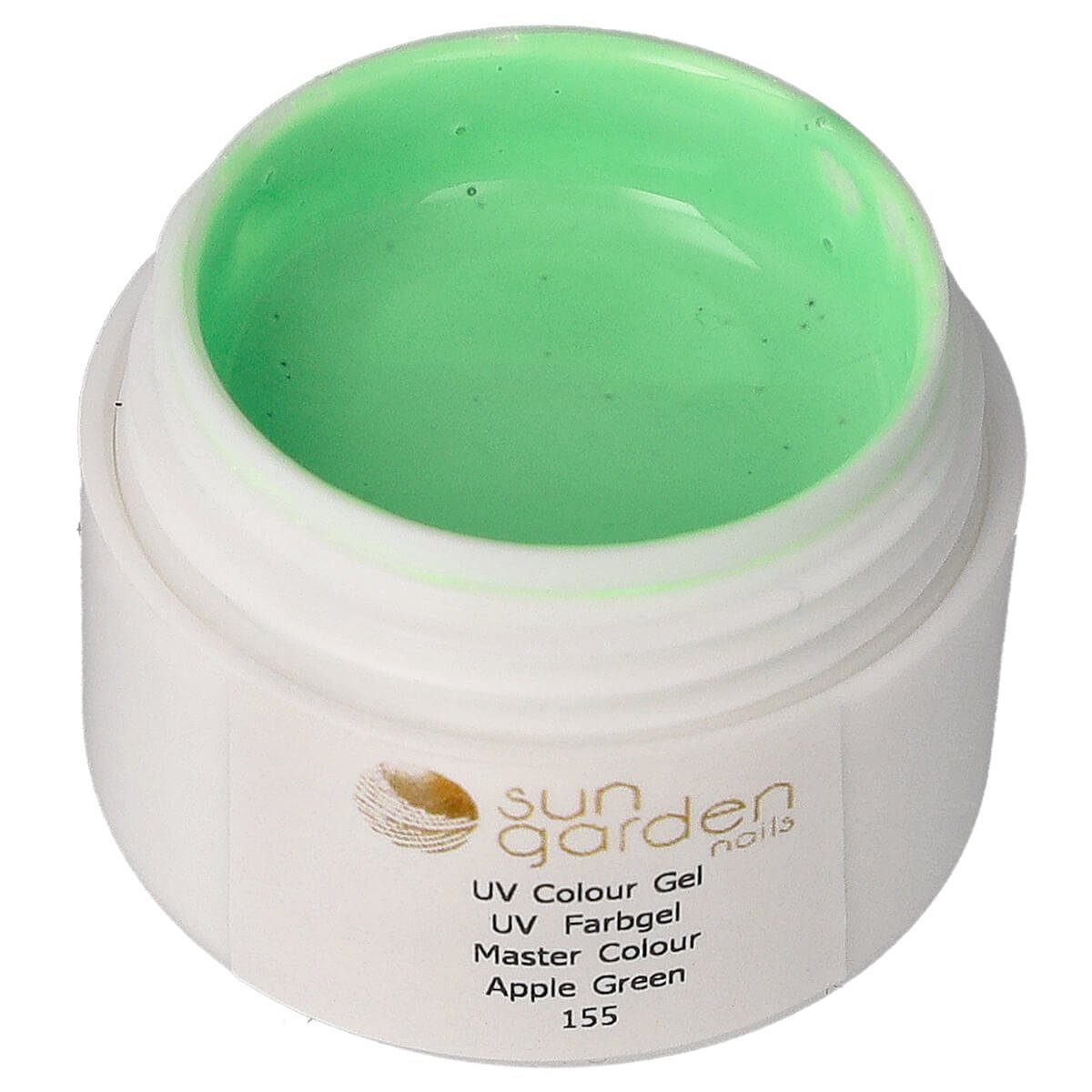 Sun Garden Nails UV-Gel N°155 UV Master Color Gel - Farbgel - Apple Green 5 ml