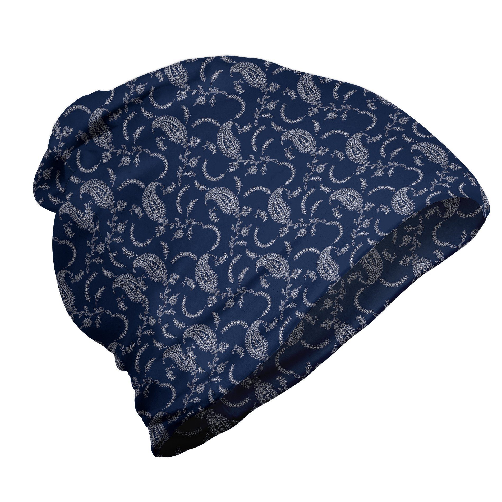 Blumen-Elemente Paisley Beanie Wandern Vintage im Freien Abakuhaus