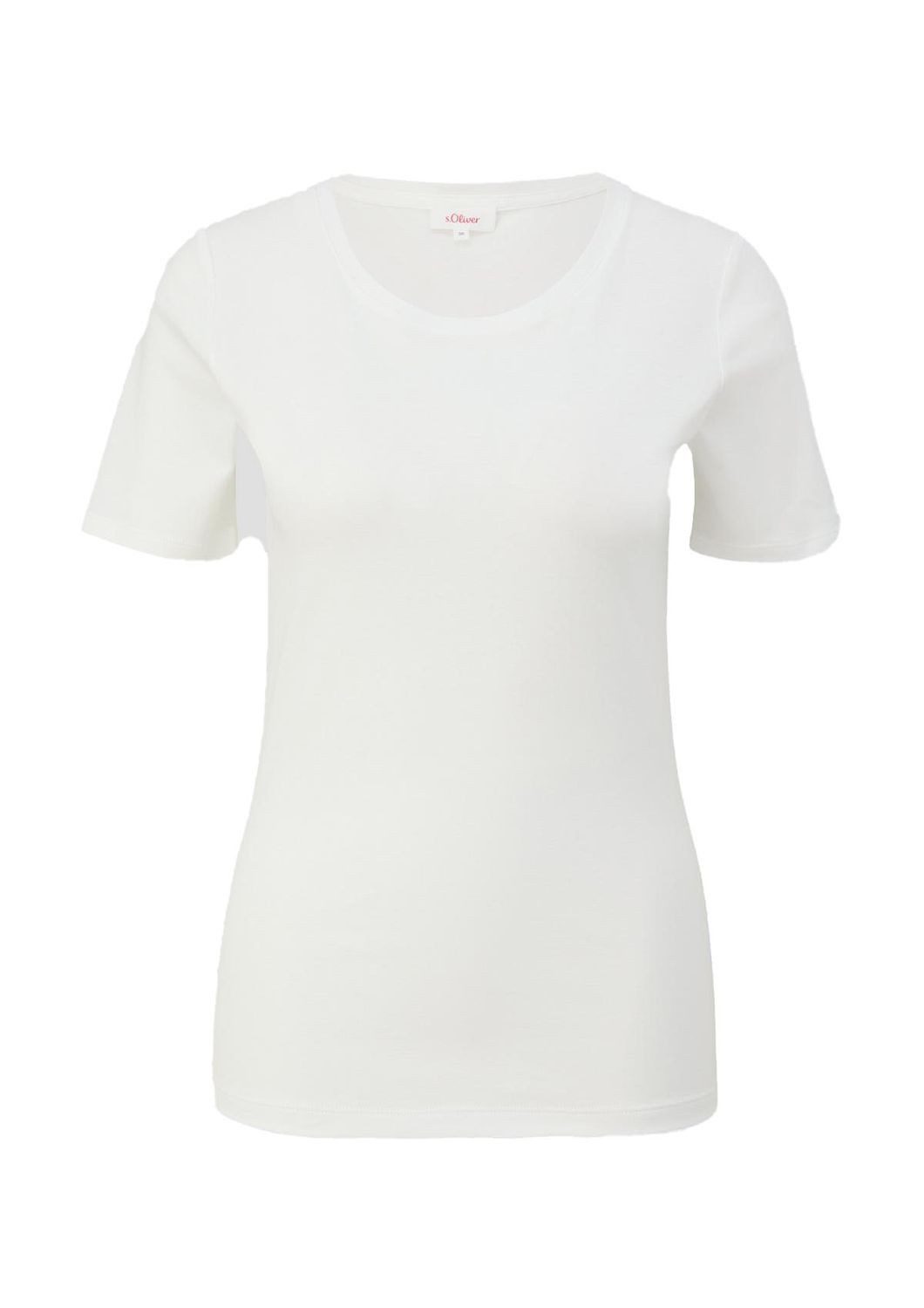s.Oliver T-Shirt Basic mit Rundhals-Ausschnitt in Slim Fit