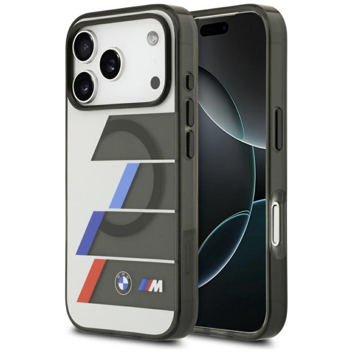 BMW Handyhülle Sportliches BMW M Case kompatibel mit iPhone 17 Pro Max 6.7, Magnetisch für sicheres Schnellladen und optimale Zubehörhaftung