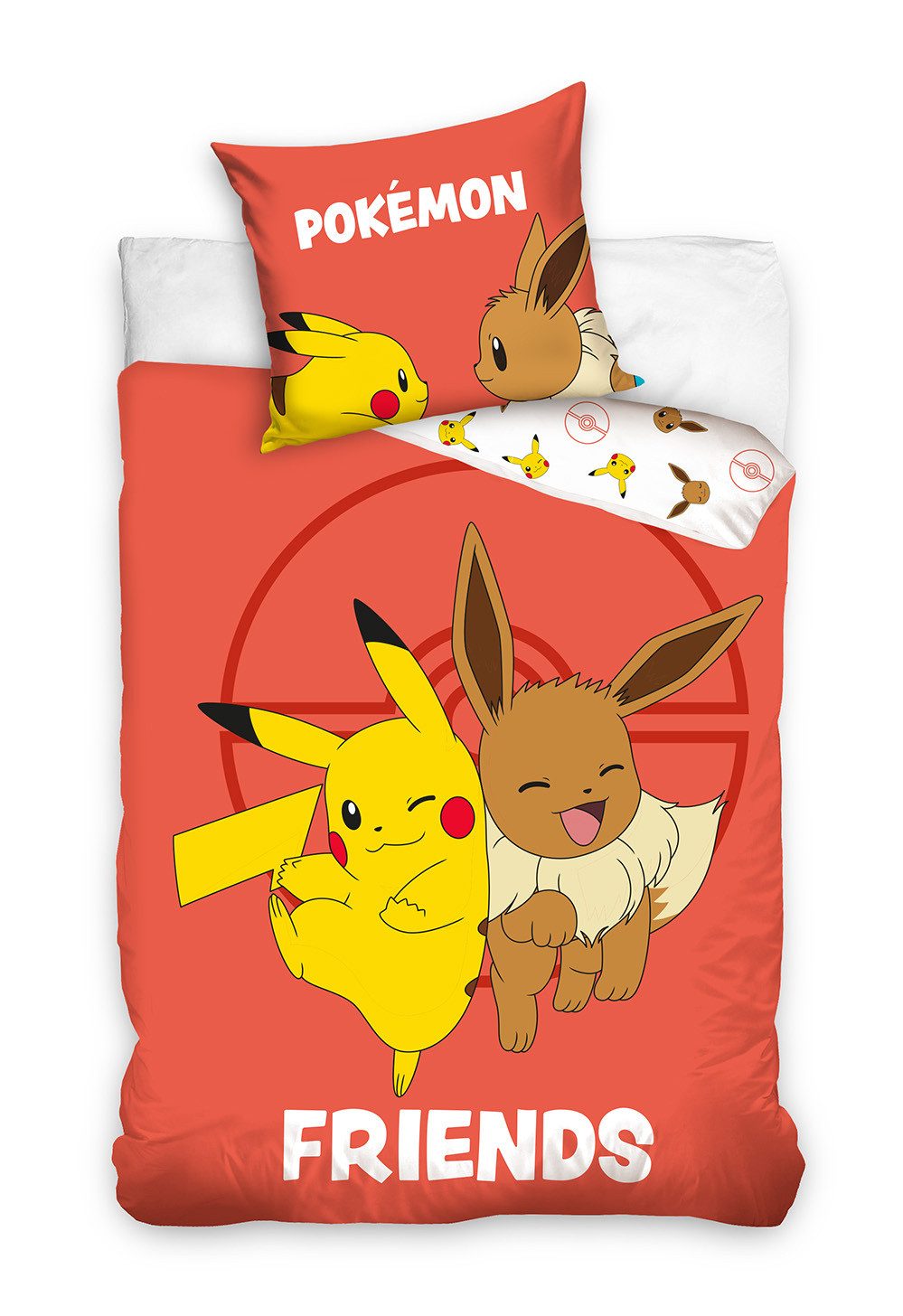 Babybettwäsche Pokemon Bettwäsche 135 x 200 cm