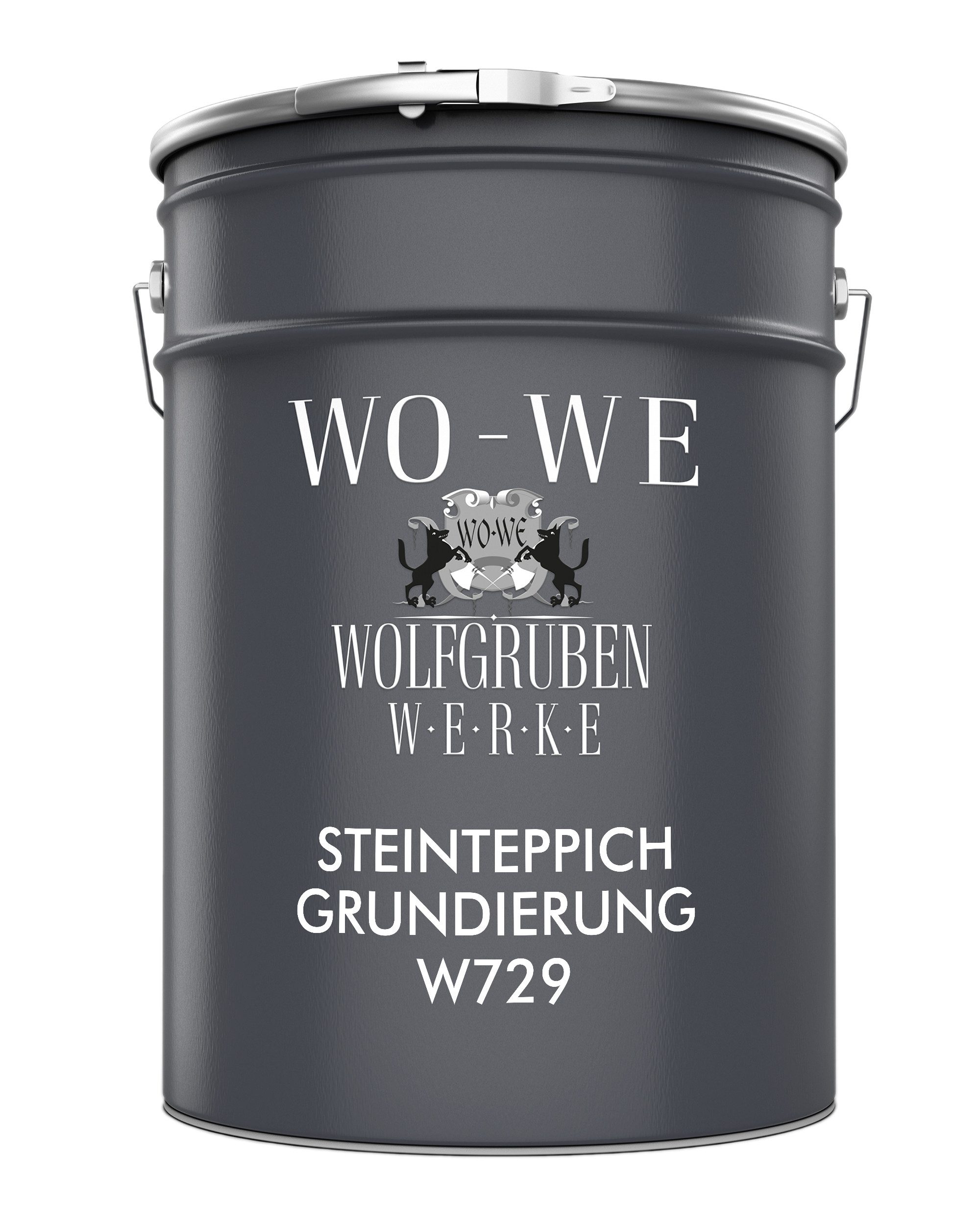 WO-WE Tiefengrund Steinteppich Grundierung Tiefengrund W729, 1-10kg, Haftvermittler Natursteinteppich