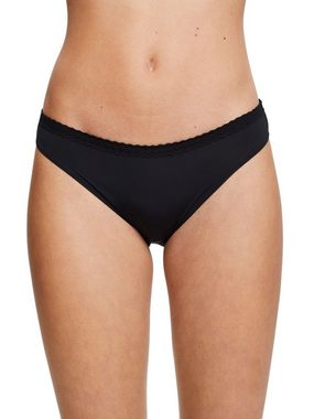 Esprit Minislip Hipster-Slip aus Mikrofaser mit Spitzenborte