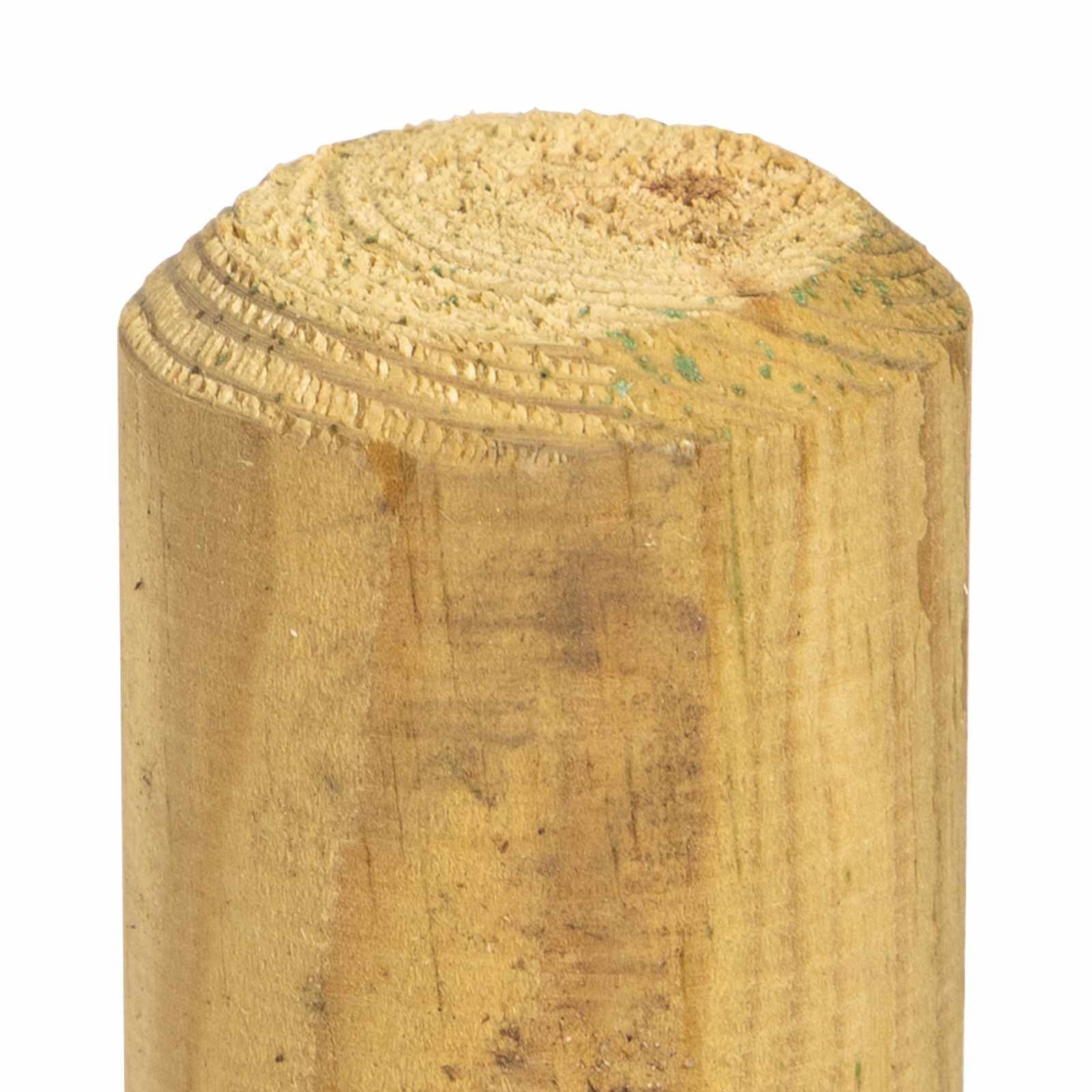 vidaXL Zaunpfosten Zaunpfosten 10 stk. Braun 100 cm Massives Kiefernholz, (10-St)
