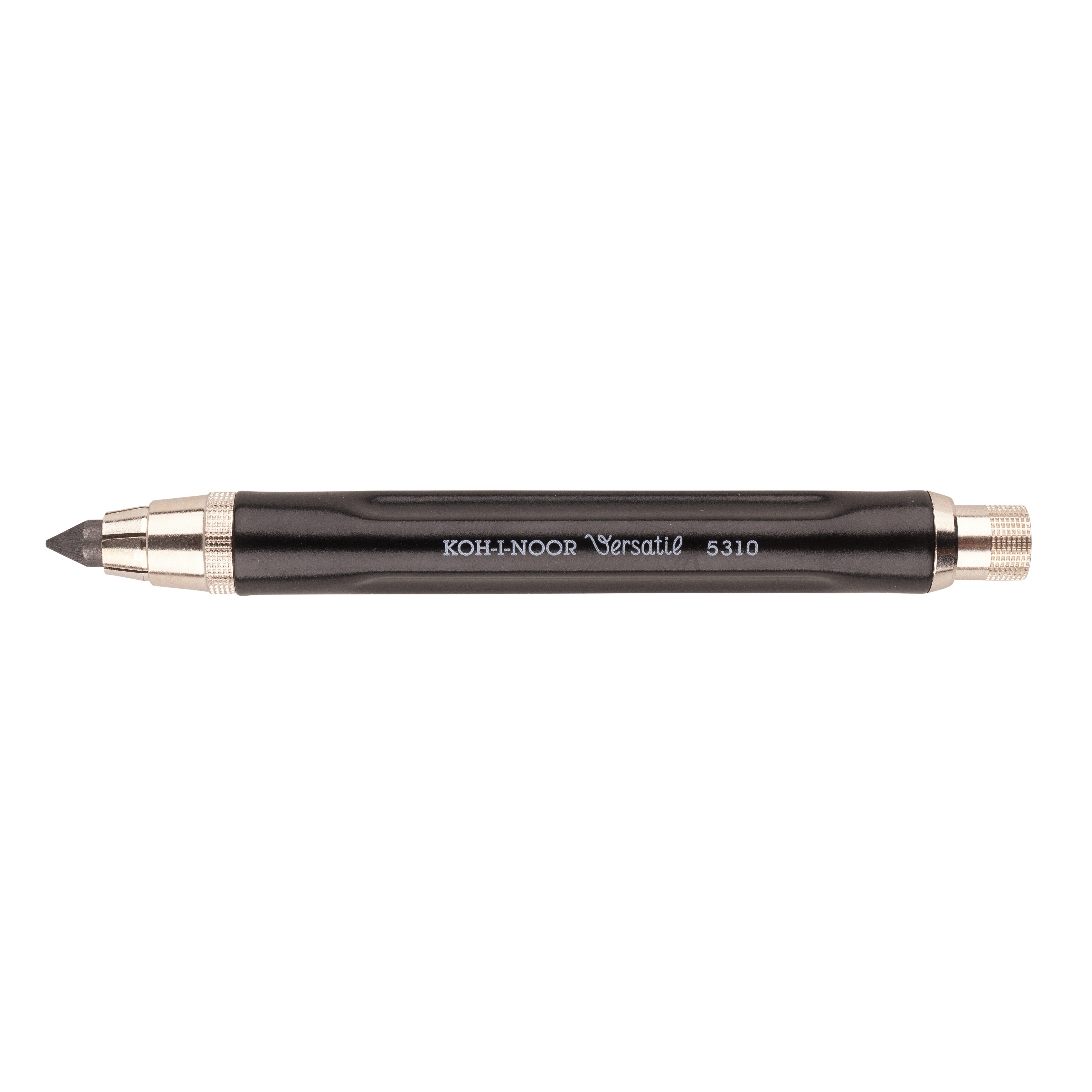 KOH-I-NOOR Druckbleistift KOH Druckbleistift Metall 5,6 mm x 80 mm schwarz 5KS