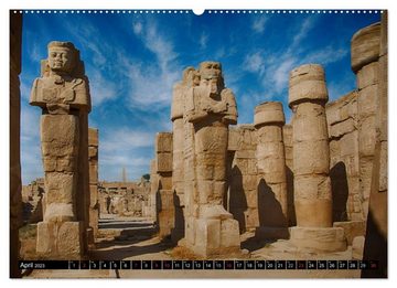 CALVENDO Wandkalender Abenteuer am Nil. Auf den Spuren der Pharaonen (Premium, hochwertiger DIN A2 Wandkalender 2023, Kunstdruck in Hochglanz)