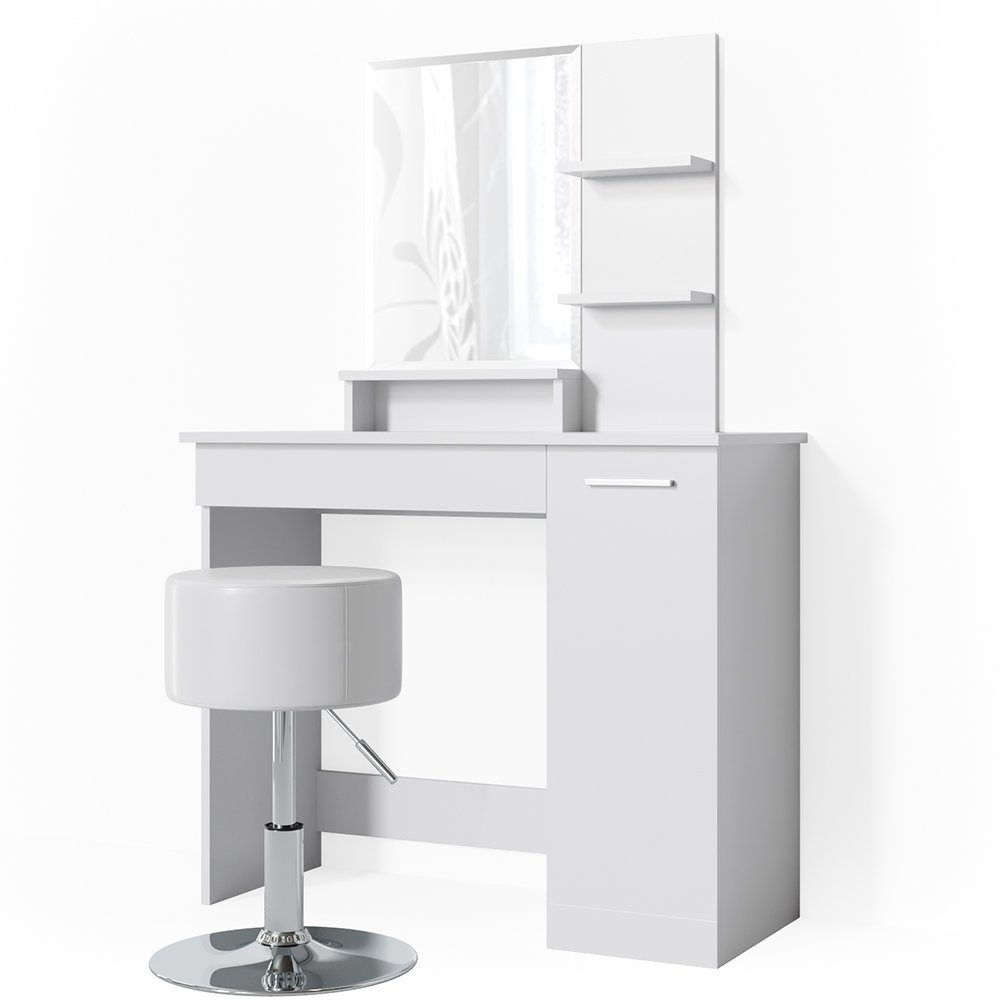 Vicco Schminktisch Julia, Weiß, 90 cm günstig online kaufen