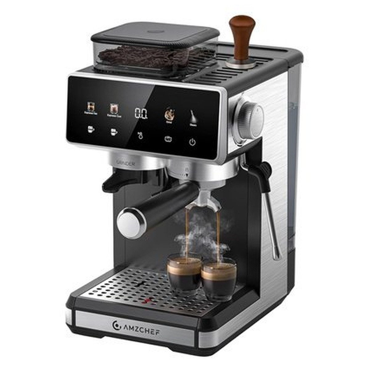AMZCHEF Kaffeehalbautomat