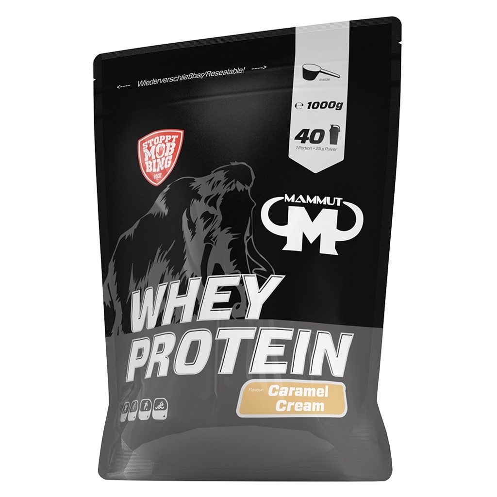 Mammut Nutrition Whey Protein - 1000 g Zipp-Beutel Pulver, 1000 g