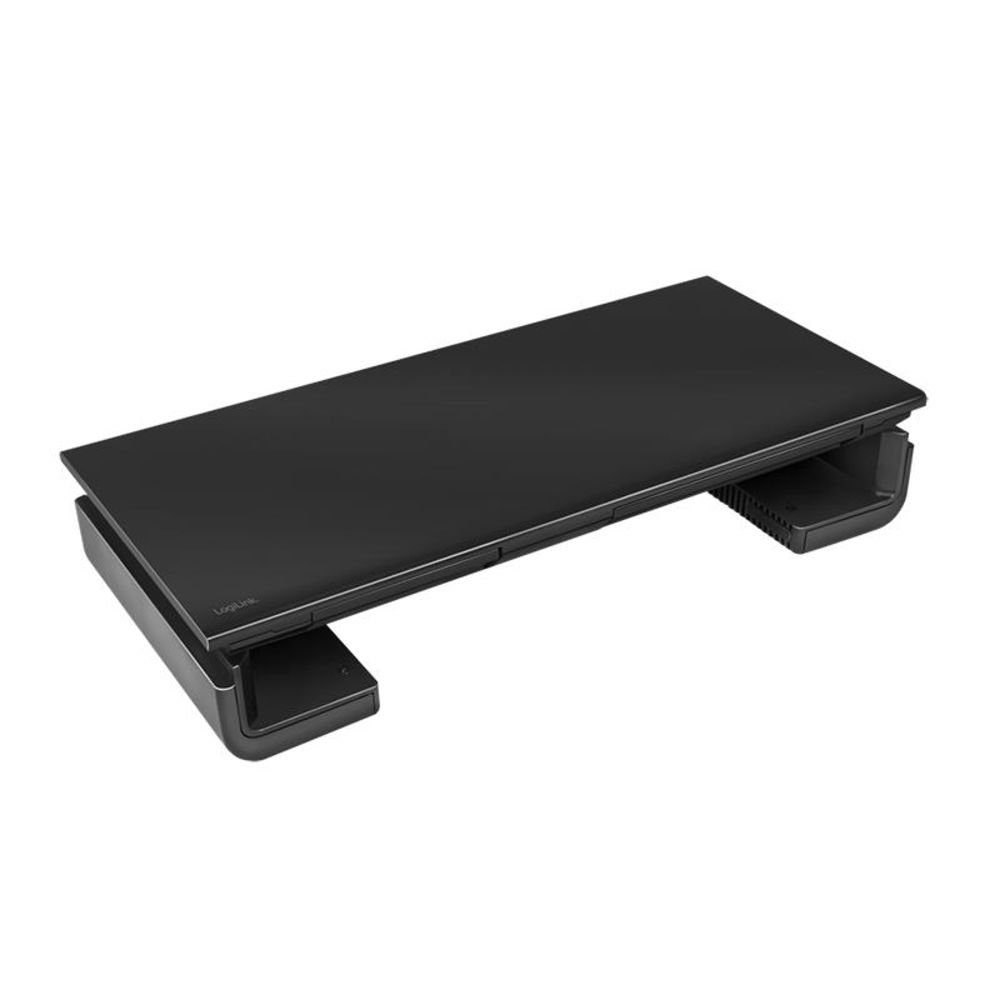 LogiLink Schreibtischaufsatz BP0140, verstellbare Länge, Schwarz, günstig online kaufen