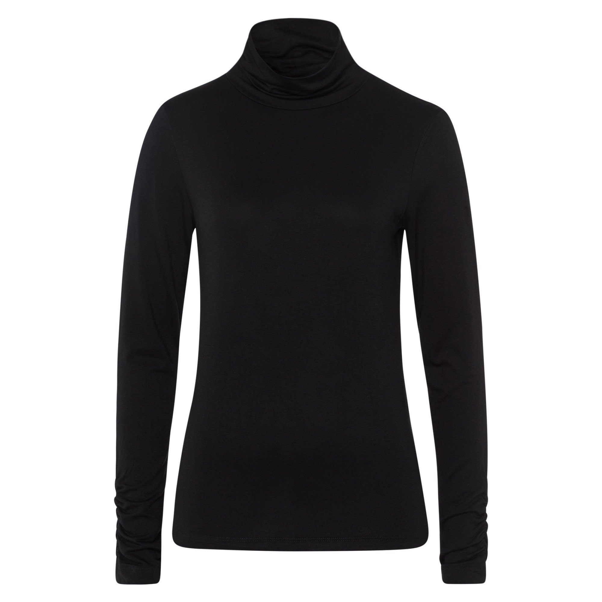 MORE&MORE Rollkragenpullover Shirtrolli beige