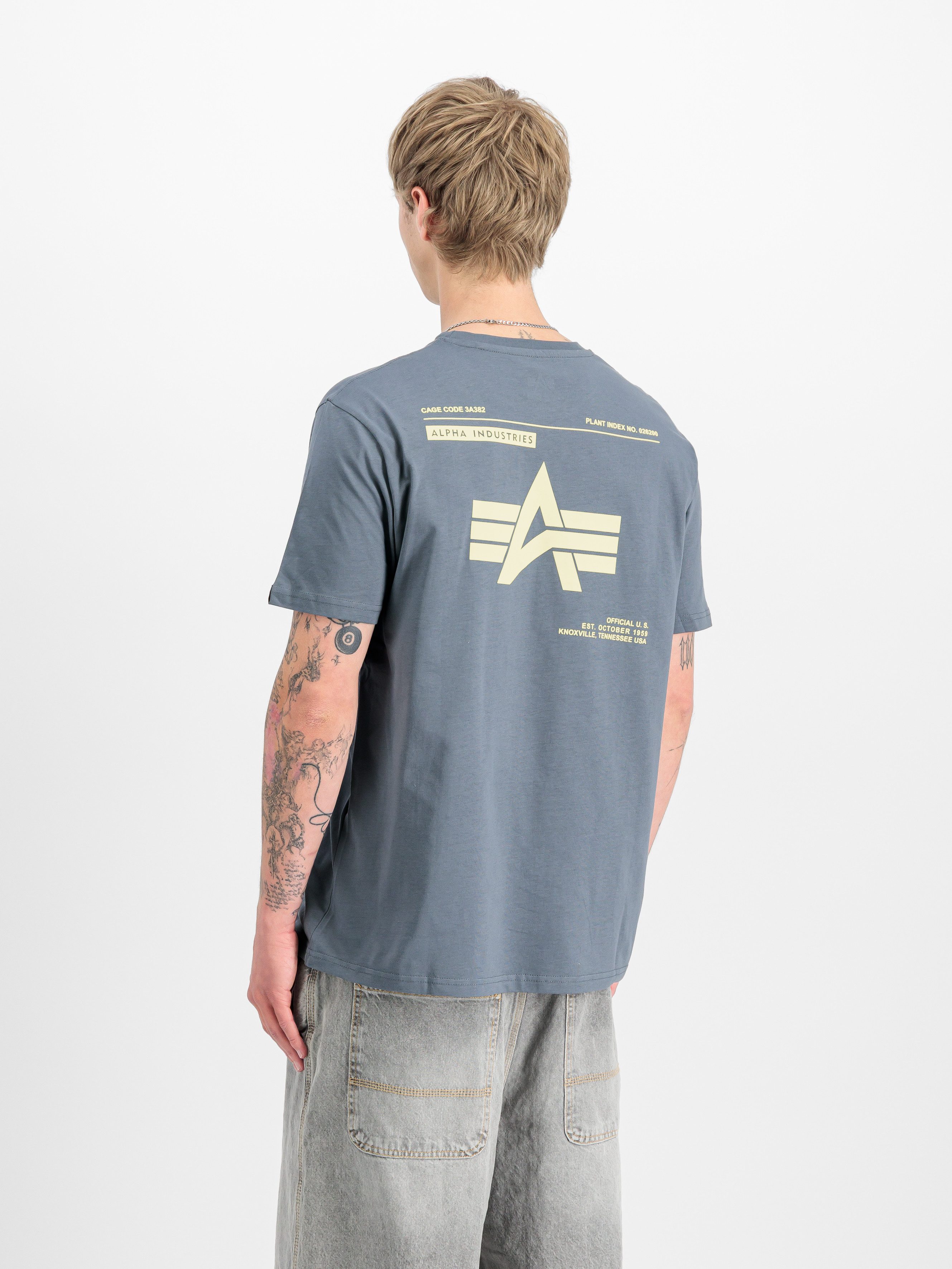 Alpha Industries Rundhalsshirt Label T BP günstig online kaufen