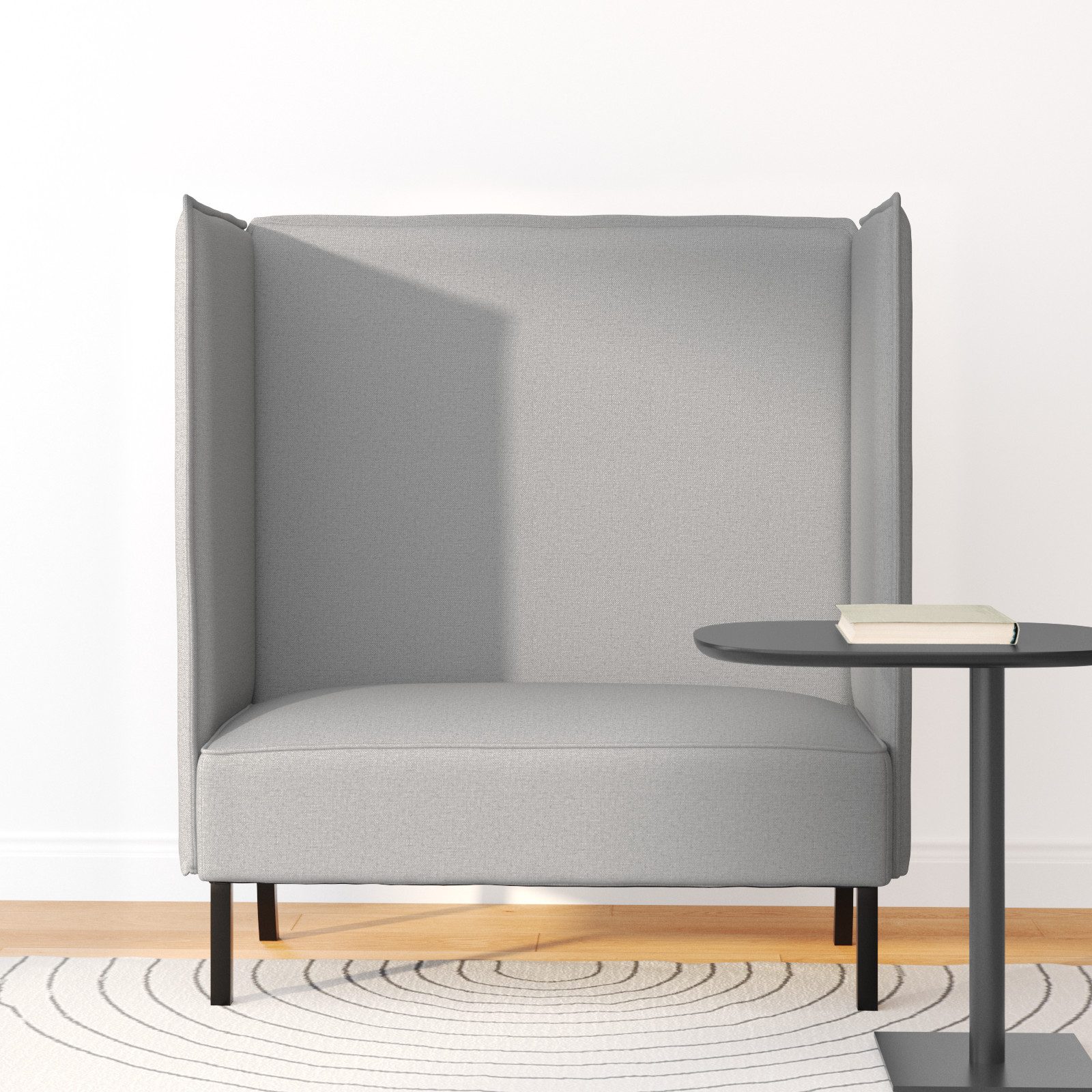 vidaXL Sofa Hochlehnsessel Wolken Grau 109x56x121 günstig online kaufen