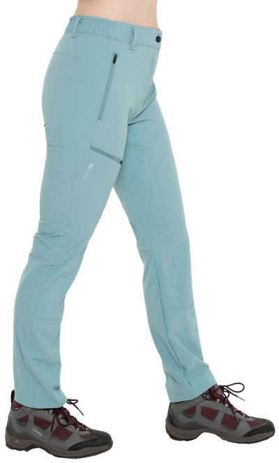 Kaymountain Trekkinghose Damen Trekking Wander Outdoor Hose Sevilla Classic Light Blue Grey 36