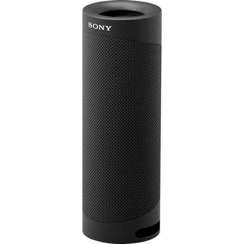 Sony SRS-XB23 tragbarer, kabelloser Bluetooth-Lautsprecher (Bluetooth, 12h Akkulaufzeit, wasserabweisend, Extra Bass)