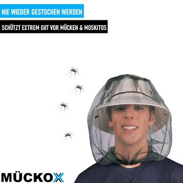 MAVURA Moskitonetz MÜCKOX Kopfnetz Mückennetz Mückenschleier Moskito Mückenschutzhaube, Moskitonetz Insektenschutz Kopfschutz Netz [2er Set]