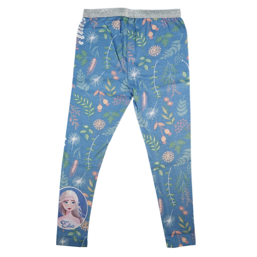 Disney Leggings Disney Die Eiskönigin Elsa Kinder Mädchen Leggings Hose Gr. 104-134