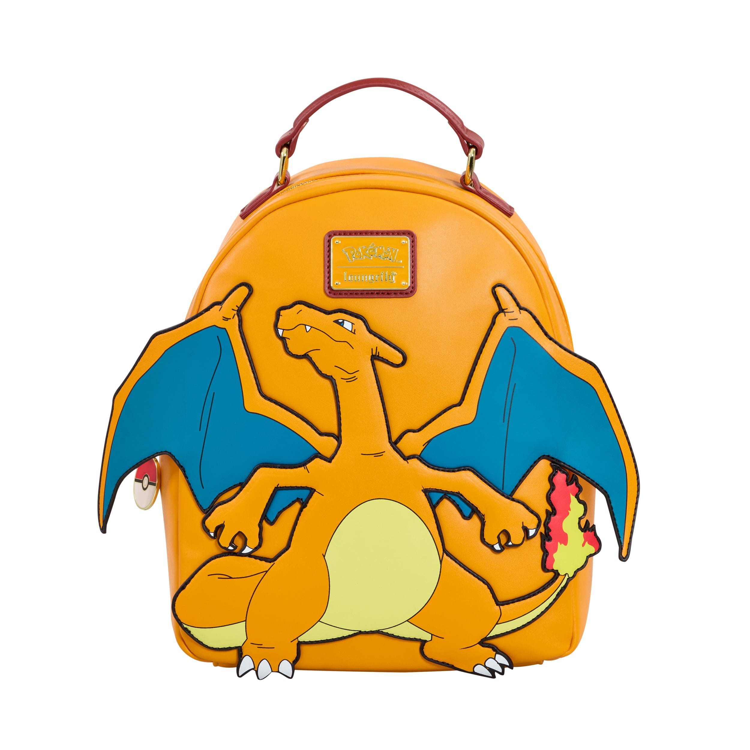 Loungefly Minirucksack Pokemon by Loungefly Mini Rucksack Charizard Cosplay (1-tlg), hochwertig und detailliert