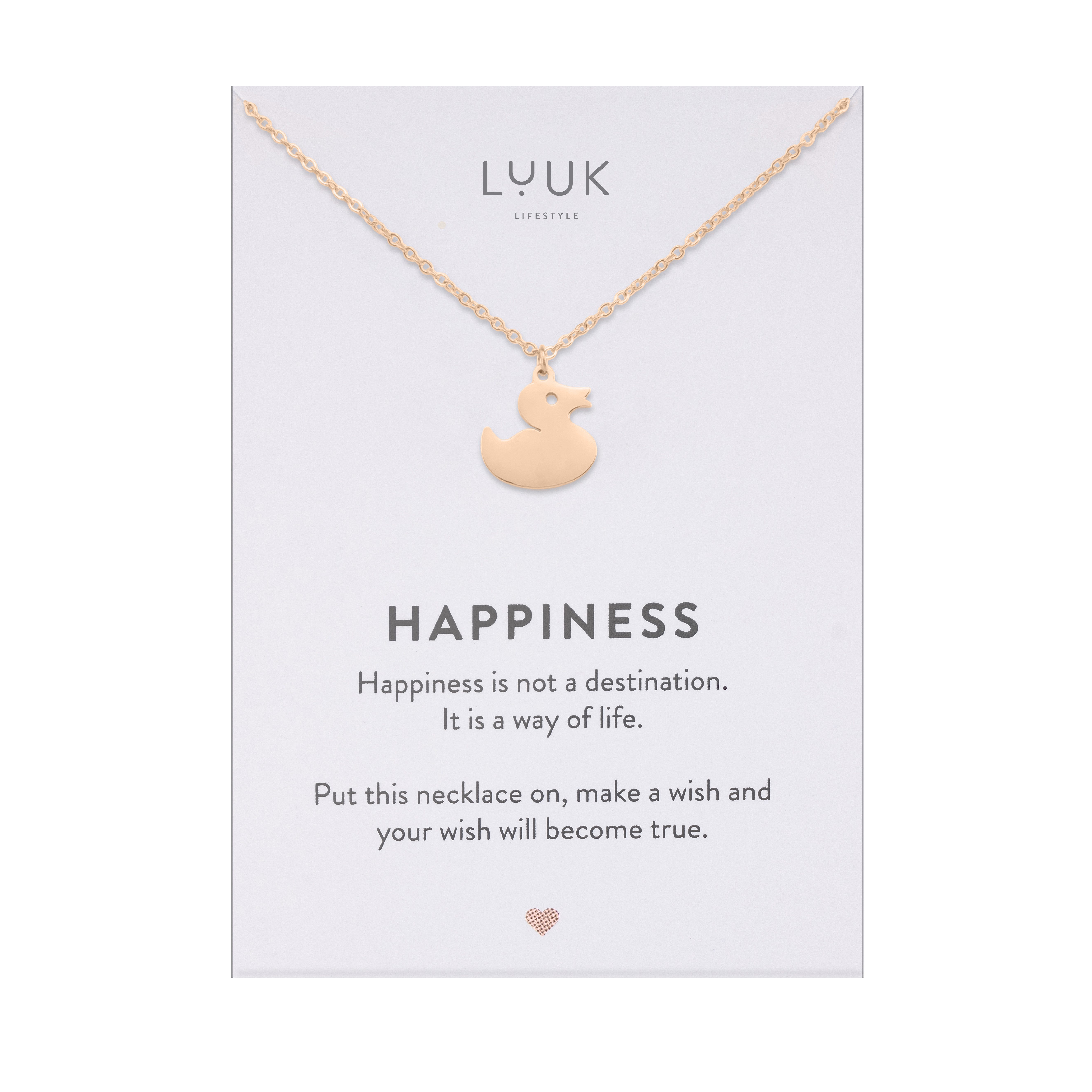 LUUK LIFESTYLE Kette mit Anhänger Quietscheenten, günstig online kaufen