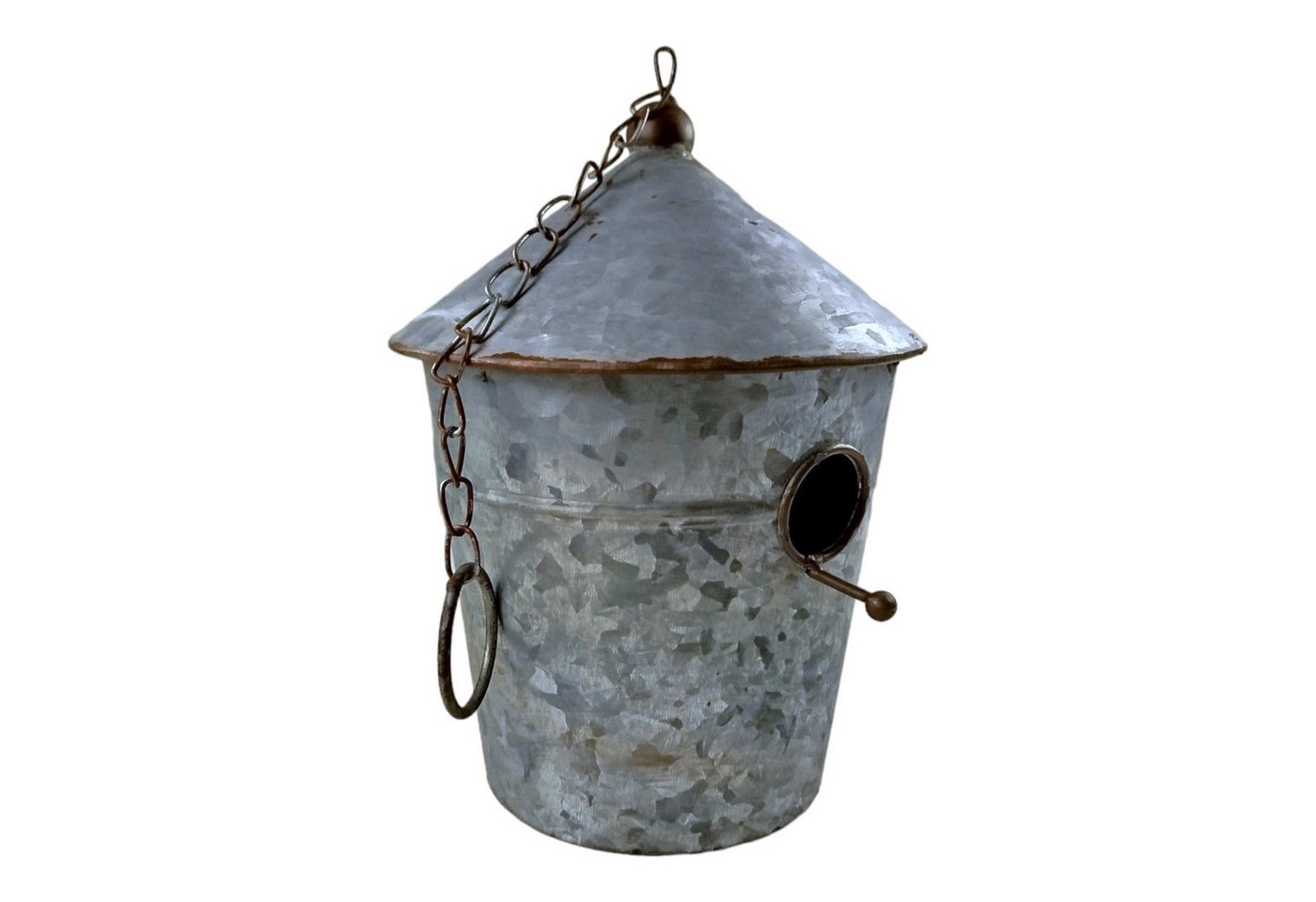 FTWdesign Nistkasten Großer Nistkasten für Vögel Vogelhaus aus Zink für Draußen