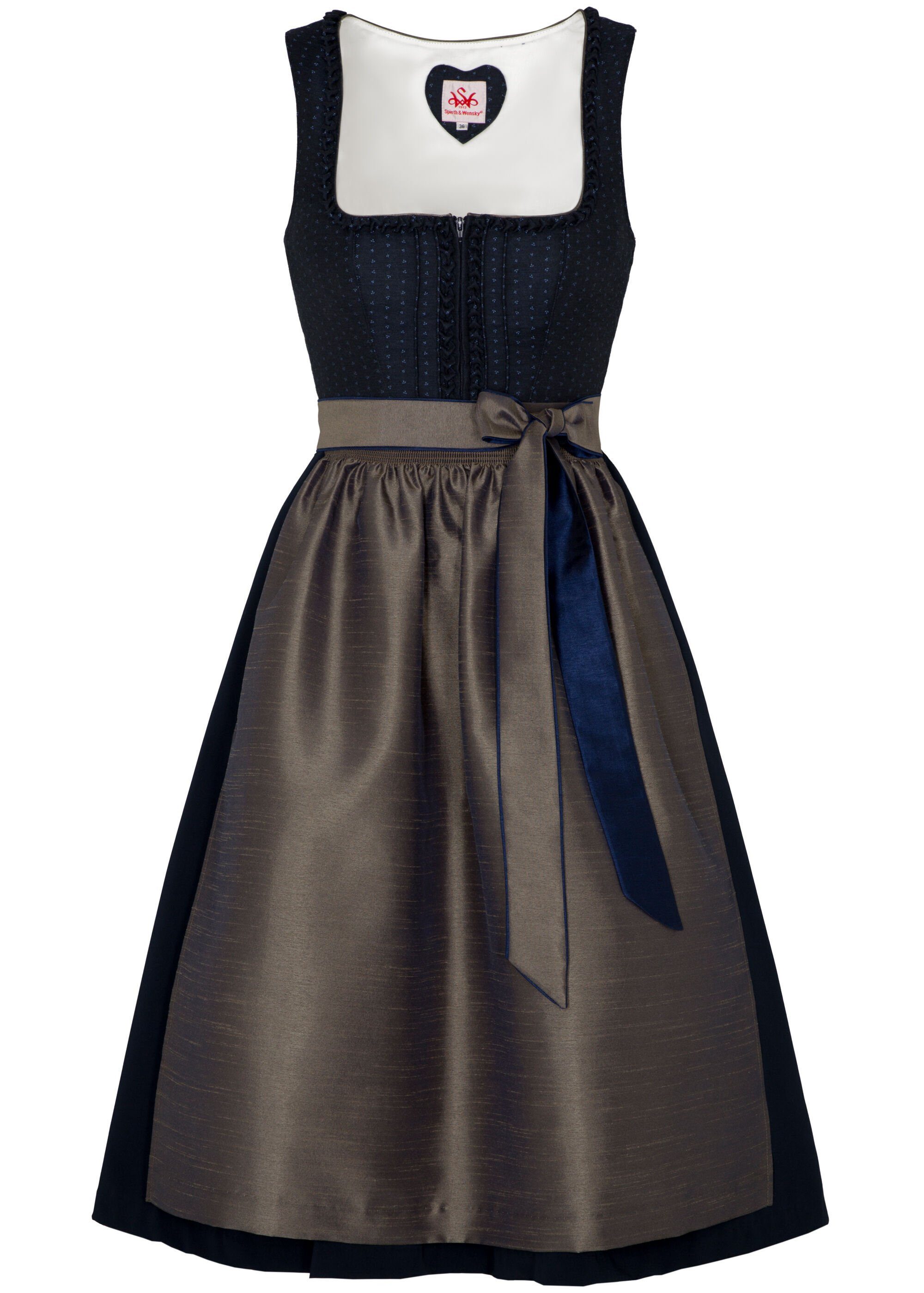 Spieth & Wensky Dirndl Debby (1-tlg) Elegante Stoffauswahl günstig online kaufen