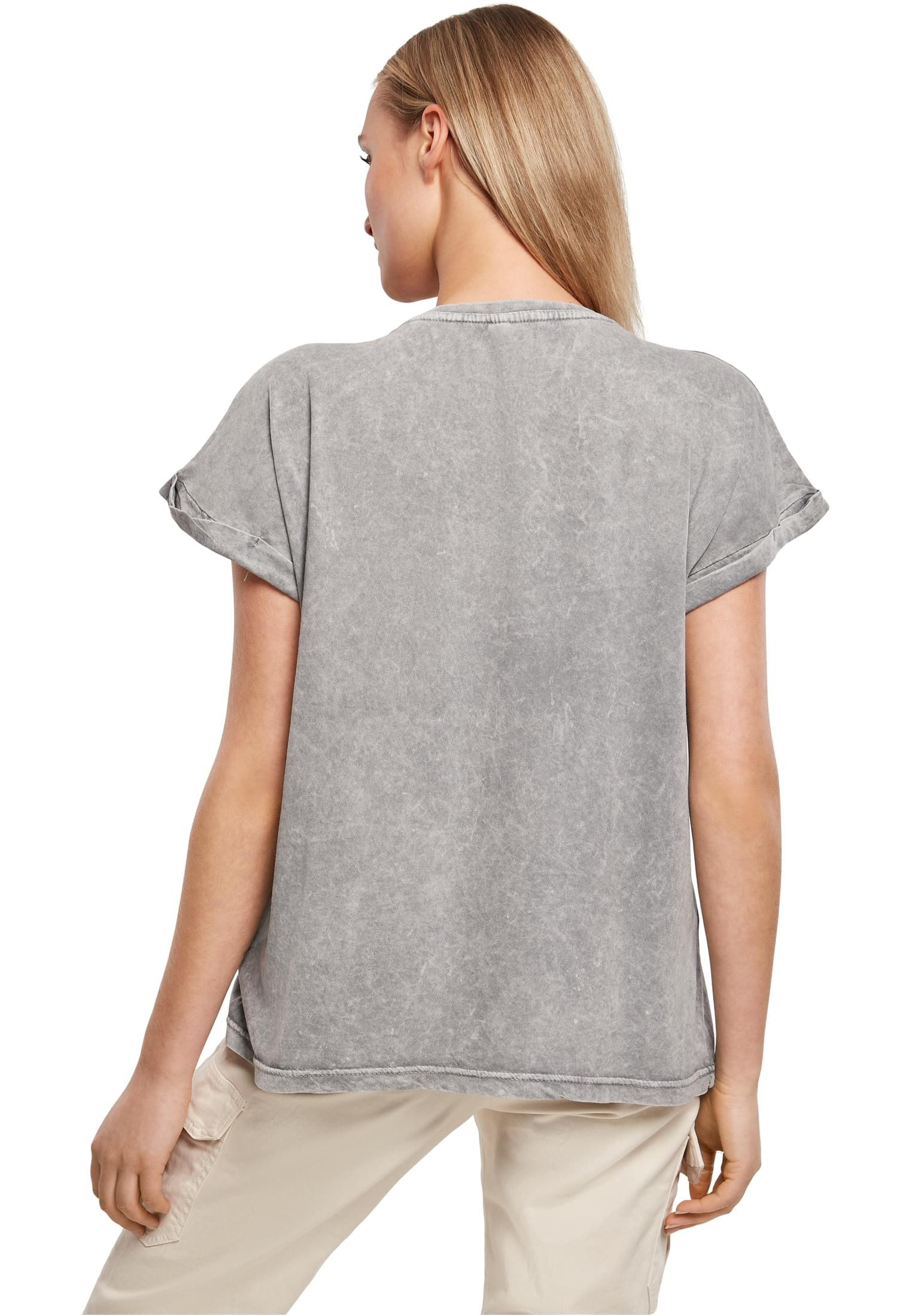 urbandreamz T-Shirt Damen Kurzarm Rundhals mit verlängerter Schulter Acid W günstig online kaufen