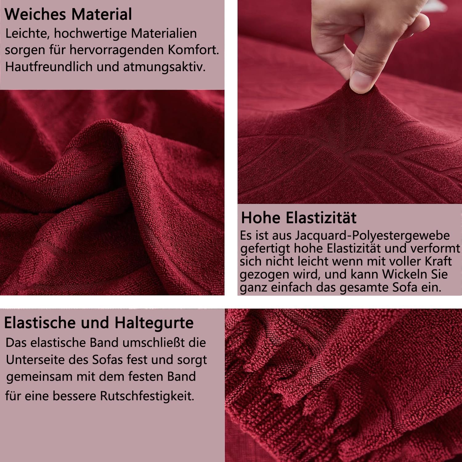 Coonoor Sofabezug Ecksofahusse Ecksofa Schonbezug L-Form, günstig online kaufen