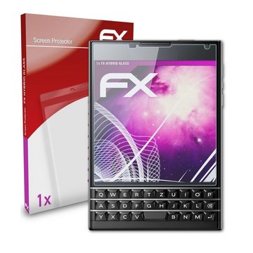 atFoliX Schutzfolie Panzerglasfolie für Blackberry Passport, Ultradünn und superhart