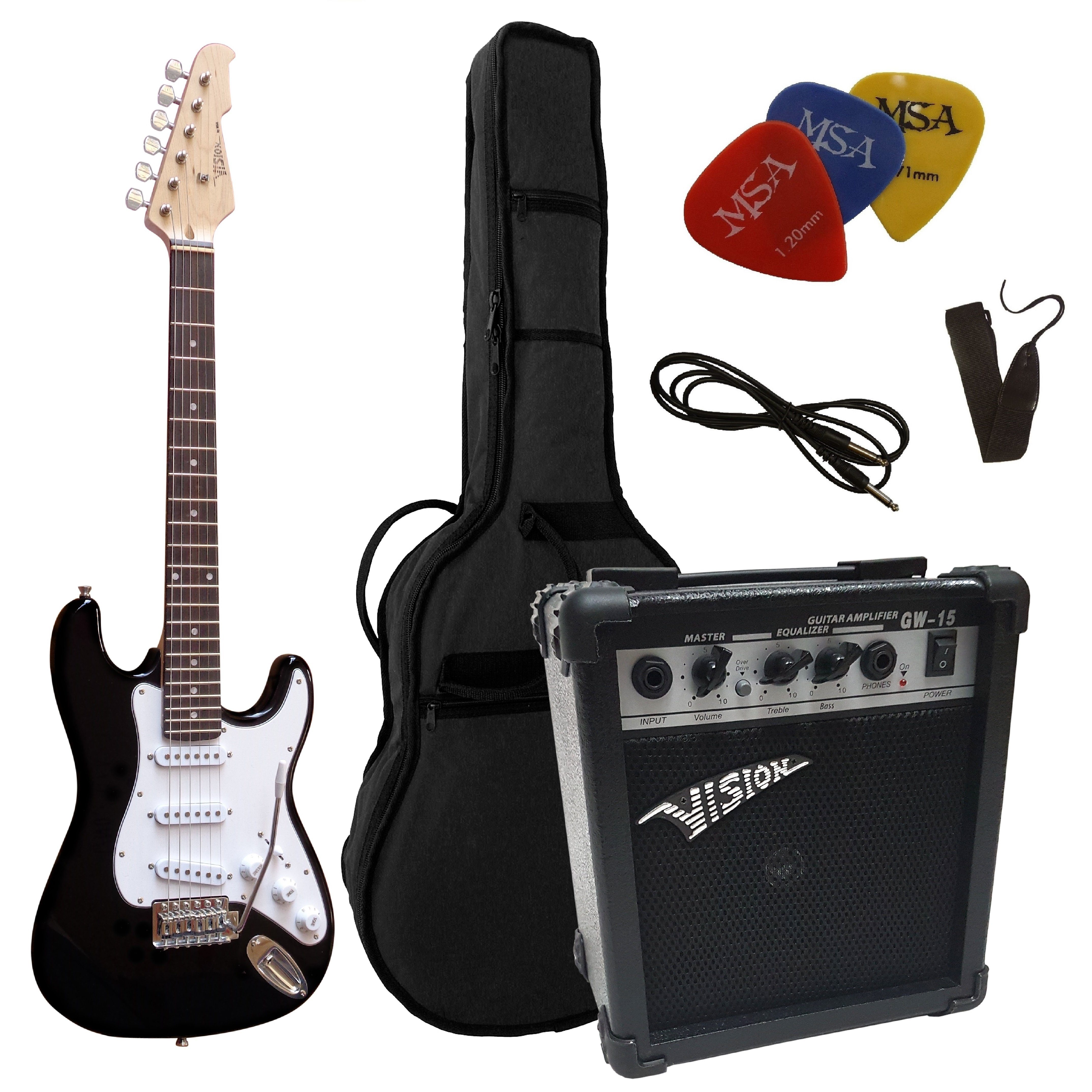 E-Gitarre 3/4 Junior Gitarre im 20 Watt Set