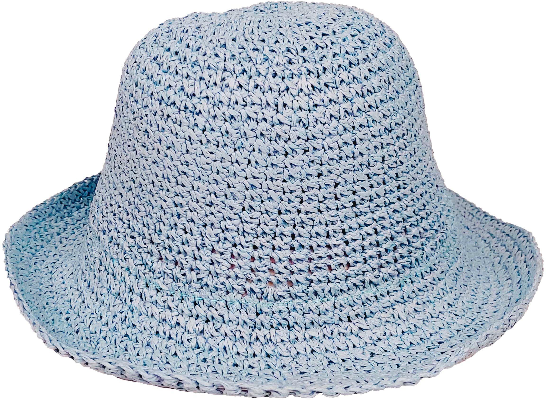 Capelli New York Strohhut mit handgefertigter Struktur