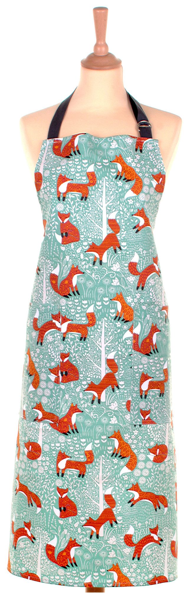 Ulster Weavers Kochschürze Foraging Fox, (Set, 1-tlg., Set), Küchenschürze Nackenband aufgesetzte Tasche ca.70x95cm Baumwolle