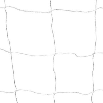vidaXL Fußballtor Fußballtor mit Netz 18261122 cm Stahl Weiß