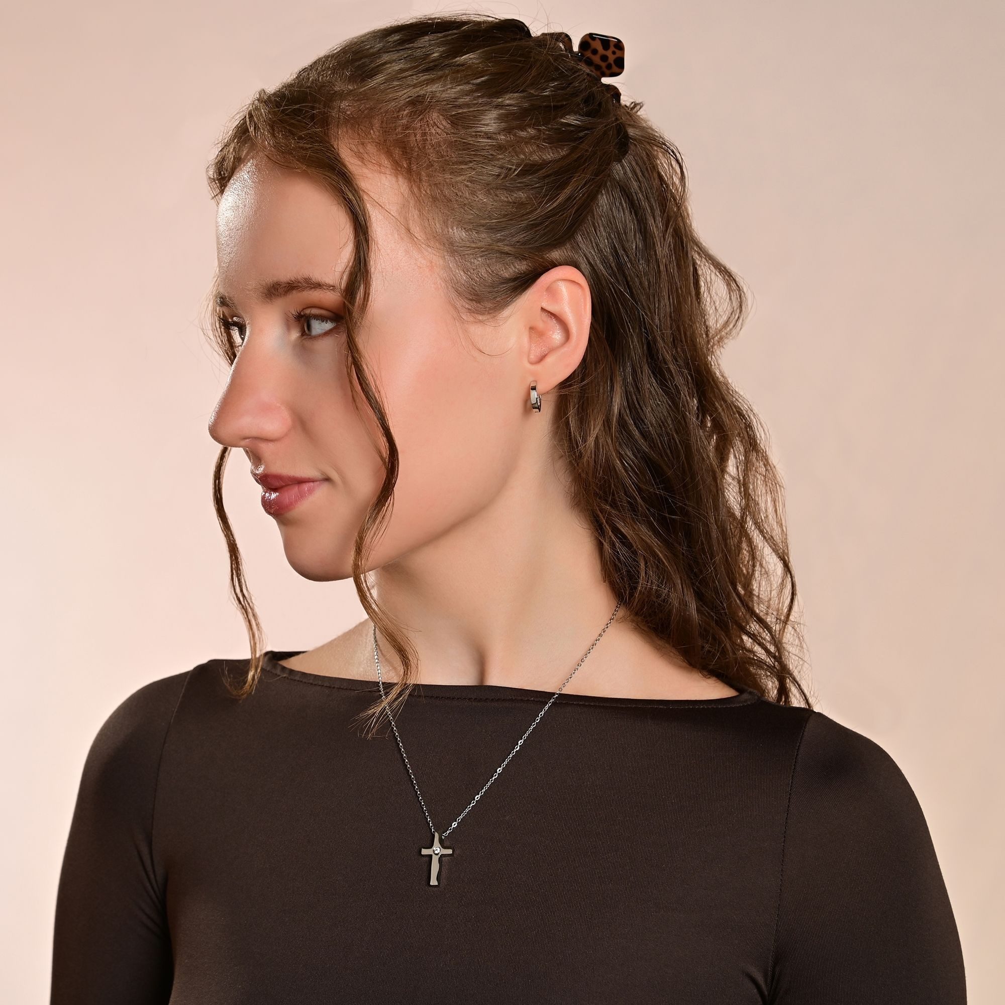 Adelia´s Klappcreolen Ohrringe – Klappcreole aus 925 Silber, Geschenkidee: zeitlos und vielseitig