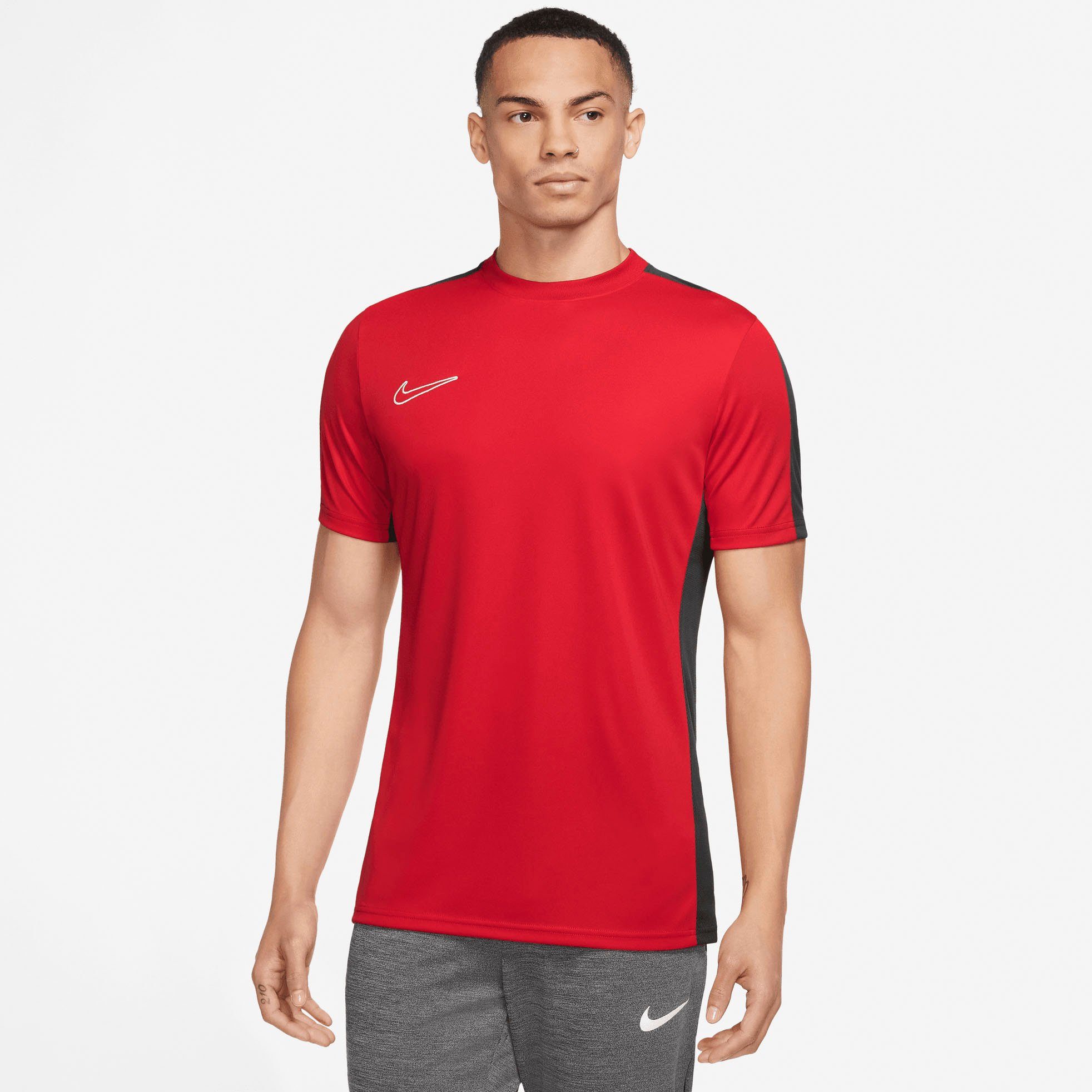 Academy RED/BLACK/WHITE Funktionsshirt Men's Dri-FIT Top Nike Short-Sleeve UNIVERSITY Soccer