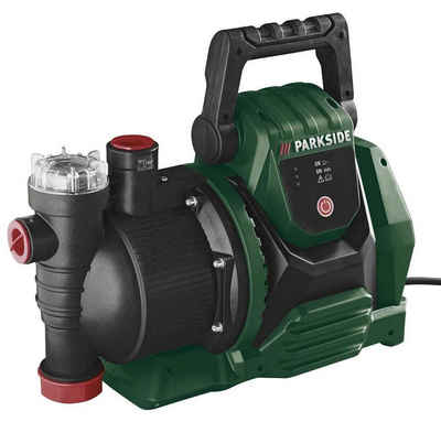 Parkside Wasserpumpe PARKSIDE Haus- und Gartenautomat Wasserpumpe PHGA 1000 W -3300 l/h