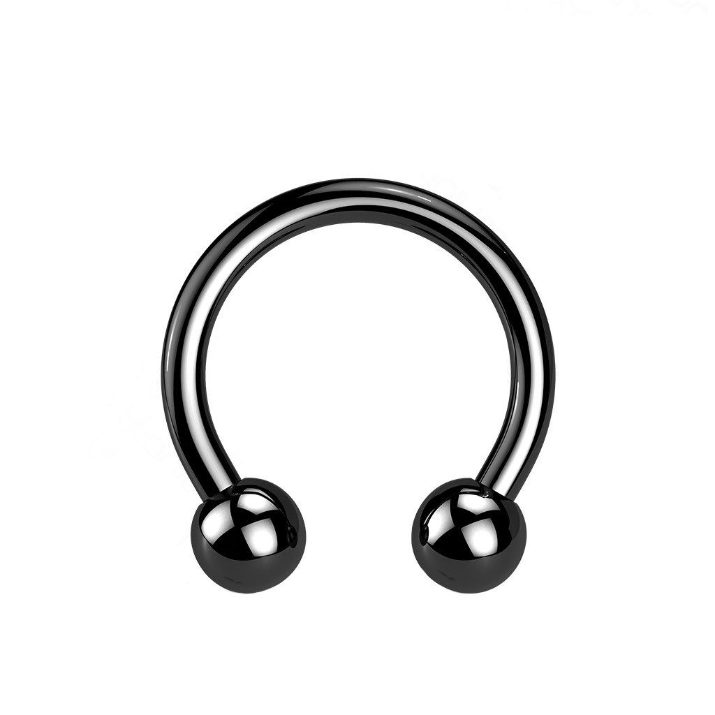Taffstyle Nasenpiercing Titan G23 Lippenpiercing Hufeisen günstig online kaufen