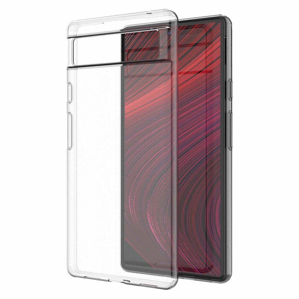 CoverKingz Handyhülle Hülle für Google Pixel 6A Handyhülle Silikon Cover Bumper Softcase